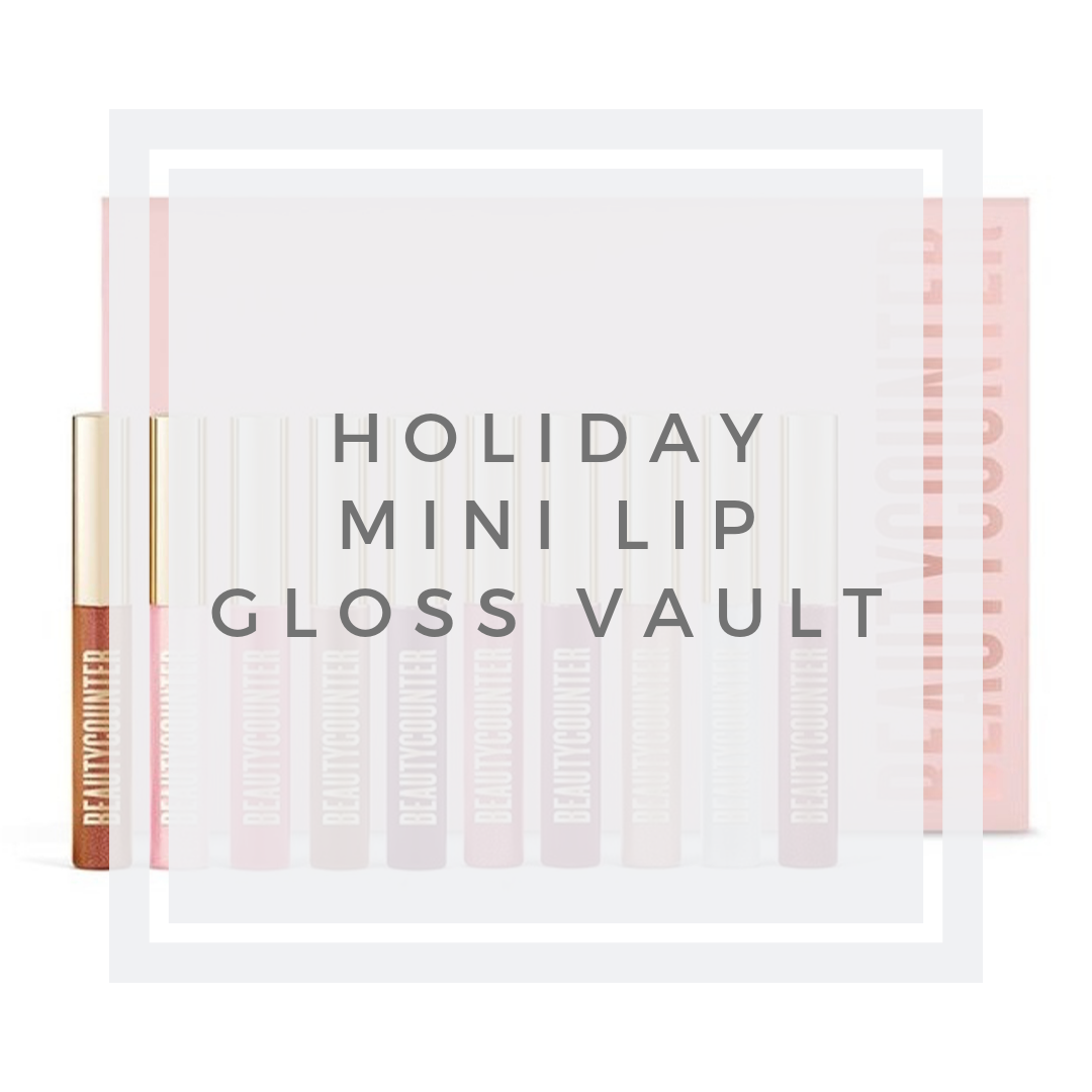 Beautycounter Holiday Mini Lip Gloss Vault